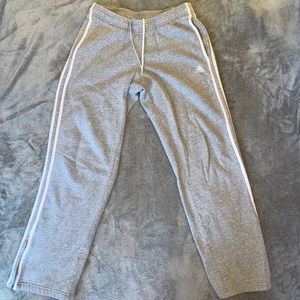 Grey adidas sweatpants